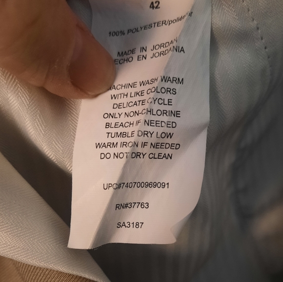 PGA Tour Mens 42 Golf Shorts Tan Kahki - Picture 4 of 4